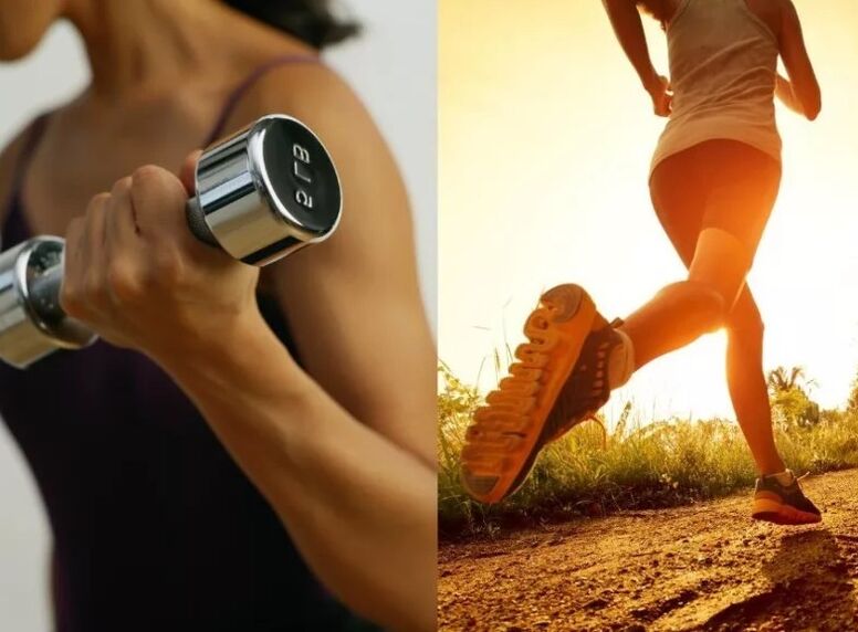 Entrenamiento de cardio y fuerza